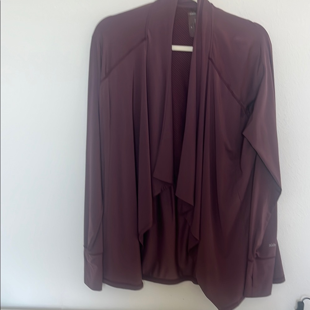 Elegant Women's Jacket in Deep Purple/Burgandy Sz M